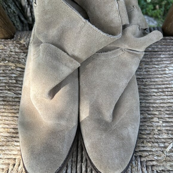Dolce Vita Distressed Slouchy Ankle Boots Beige Size 10 SO CUTE!!!!!! - Picture 2 of 8